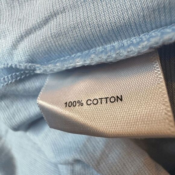 Peter Millar Men's Nanoluxe Pinstripe Short Sleeve Polo Golf Shirt Blue Size 2XL - Picture 5 of 7